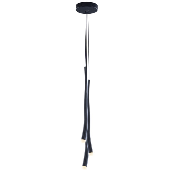 Viokef Erika fekete LED függesztett lámpa (VIO-4276900) LED 1 izzós IP20