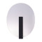 Viokef Eva fehér-fekete LED falikar (VIO-4277600) LED 1 izzós IP54
