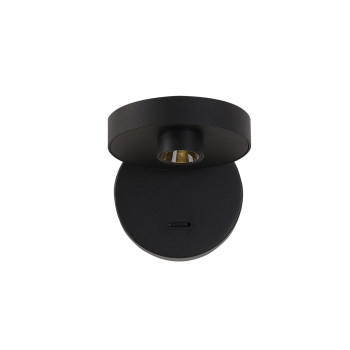 Viokef Factory fekete LED falikar (VIO-4288001) LED 1 izzós IP20