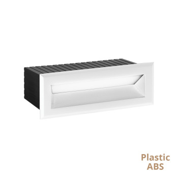 Viokef Flik fehér falba építhető LED kültéri lámpa (VIO-4308700) LED 1 izzós IP65