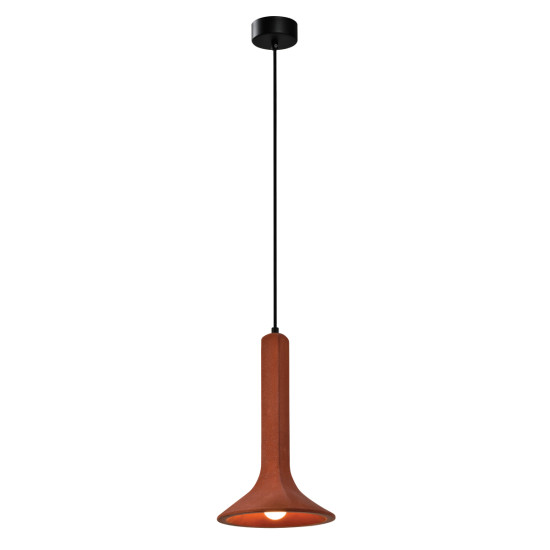 Viokef Funnel piros függesztett lámpa (VIO-4290301) E14 1 izzós IP20