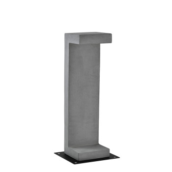 Viokef Gary szürke LED kültéri állólámpa (VIO-4290600) LED 1 izzós IP65