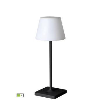 Viokef Happy fekete-fehér LED asztali lámpa (VIO-4276100) LED 1 izzós IP44
