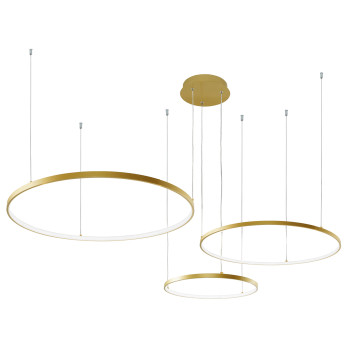 Viokef Maximos arany LED függesztett lámpa (VIO-4301101) LED 1 izzós IP20