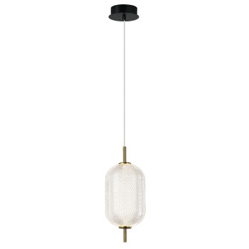 Viokef Pellucid arany-átlátszó LED függesztett lámpa (VIO-4297600) LED 1 izzós IP20