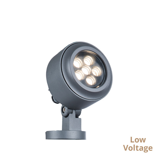 Viokef Ridox sötétszürke LED kültéri leszúrható lámpa (VIO-4310600) LED 1 izzós IP65