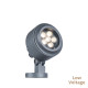 Viokef Ridox sötétszürke LED kültéri leszúrható lámpa (VIO-4310600) LED 1 izzós IP65