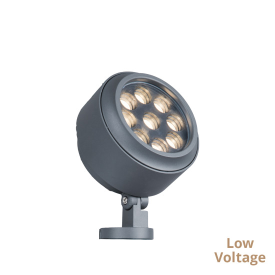 Viokef Ridox sötétszürke LED kültéri leszúrható lámpa (VIO-4310700) LED 1 izzós IP65