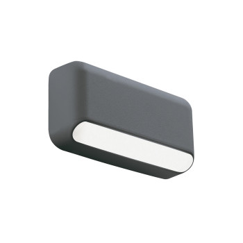 Viokef Seren sötétszürke LED kültéri fali lámpa (VIO-4309301) LED 1 izzós IP65