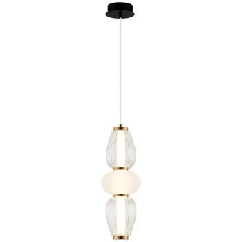Viokef Shiny fehér-átlátszó LED függesztett lámpa (VIO-4303900) LED 1 izzós IP20