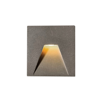 Viokef Space szürke falba építhető LED kültéri lámpa (VIO-4289800) LED 1 izzós IP65