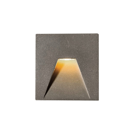 Viokef Space szürke falba építhető LED kültéri lámpa (VIO-4289800) LED 1 izzós IP65
