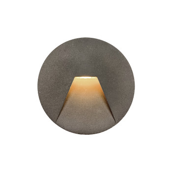 Viokef Space szürke falba építhető LED kültéri lámpa (VIO-4289900) LED 1 izzós IP65
