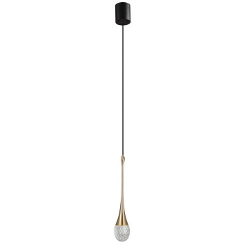 Viokef Star Light arany-átlátszó LED függesztett lámpa (VIO-4268500) LED 1 izzós IP20