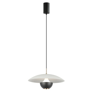 Viokef Valia fehér-szürke LED függesztett lámpa (VIO-4292300) LED 1 izzós IP20