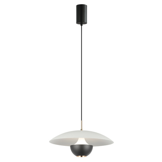 Viokef Valia fehér-szürke LED függesztett lámpa (VIO-4292300) LED 1 izzós IP20