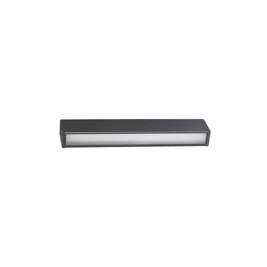 Viokef Verona sötétszürke LED kültéri mennyezeti lámpa (VIO-4293600) LED 1 izzós IP65