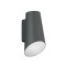 Viokef Vista sötétszürke LED kültéri falikar (VIO-4260500) LED 1 izzós IP54