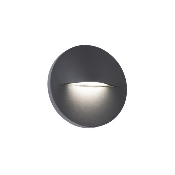Viokef Vita sötétszürke LED kültéri fali lámpa (VIO-4298300) LED 1 izzós IP65