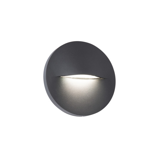 Viokef Vita sötétszürke LED kültéri fali lámpa (VIO-4298300) LED 1 izzós IP65