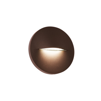 Viokef Vita rozsdabarna LED kültéri fali lámpa (VIO-4298301) LED 1 izzós IP65