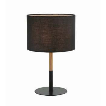 Zambelis  fekete-barna asztali lámpa (ZAM-20214) E14 1 izzós IP20
