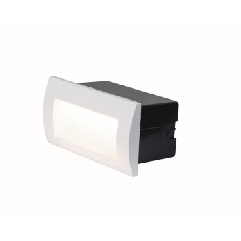 Zambelis  fehér LED kültéri fali lámpa (ZAM-E247-W) LED 1 izzós IP65
