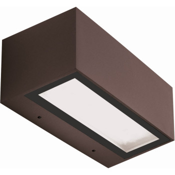 Zambelis  barna LED kültéri fali lámpa (ZAM-E262) LED 1 izzós IP65