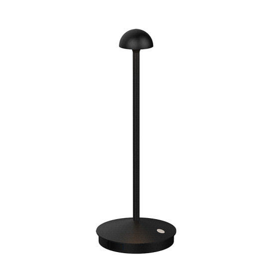 Zambelis  fekete LED kültéri hordozható asztali lámpa (ZAM-E314) LED 1 izzós IP54