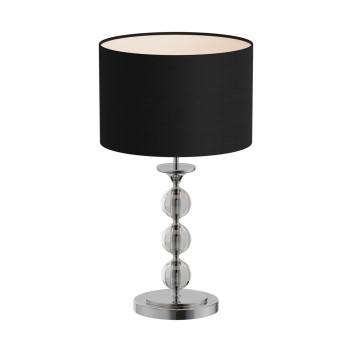 Zuma Rea króm-fekete asztali lámpa (ZU-RLT93163-1B) E27 1 izzós IP20
