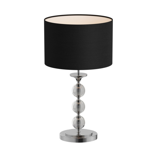 Zuma Rea króm-fekete asztali lámpa (ZU-RLT93163-1B) E27 1 izzós IP20