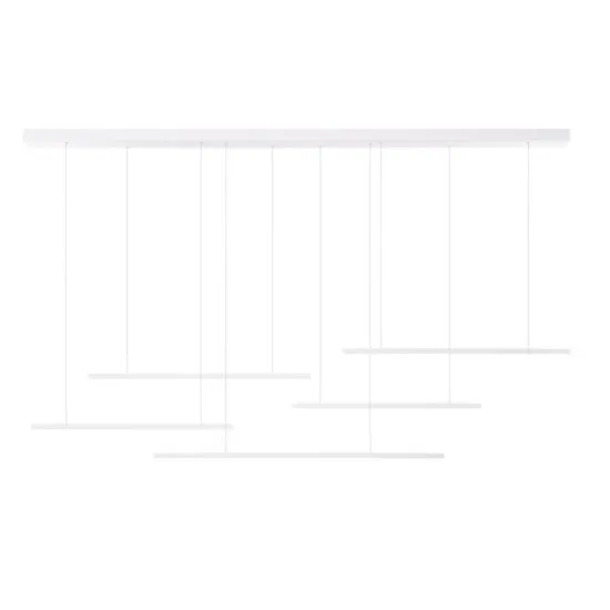 Azzardo Merlo fehér LED függesztett lámpa  (AZ-3185) LED 1 izzós IP20