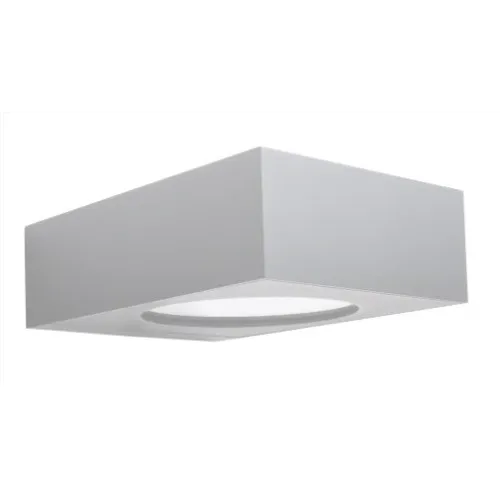 Norlys Hitra  matt króm LED kültéri fali lámpa (NO-1330AL) LED 1 izzós IP65