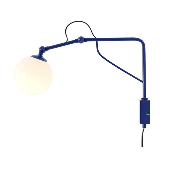 Aldex Soho kék-fehér falikar (ALD-1105C25_M) E14 1 izzós IP20