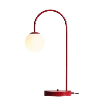 Aldex Una piros-fehér asztali lámpa (ALD-1116B15) E14 1 izzós IP20