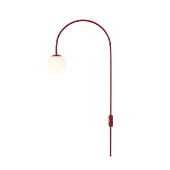 Aldex Una piros-fehér fali lámpa (ALD-1116C15) E14 1 izzós IP20