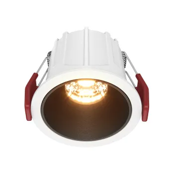 Maytoni Alfa LED fekete LED mennyezeti lámpa (MAY-DL043-01-10W2.7K-RD-WB-DE) LED 1 izzós IP20