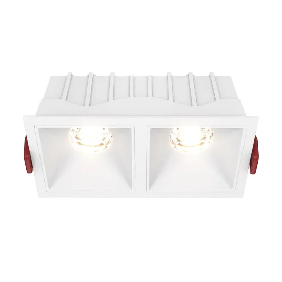 Maytoni Alfa LED fehér LED mennyezeti lámpa (MAY-DL043-02-10W3K-D-SQ-W) LED 1 izzós IP20