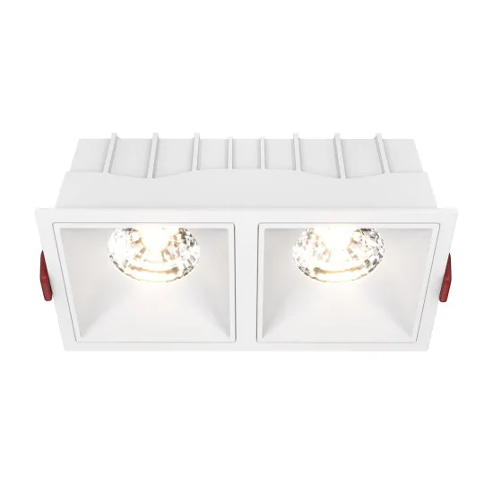 Maytoni Alfa LED fehér LED mennyezeti lámpa (MAY-DL043-02-15W3K-SQ-W) LED 1 izzós IP20
