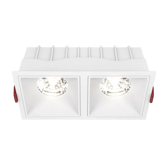 Maytoni Alfa LED fehér LED mennyezeti lámpa (MAY-DL043-02-15W4K-SQ-W) LED 1 izzós IP20
