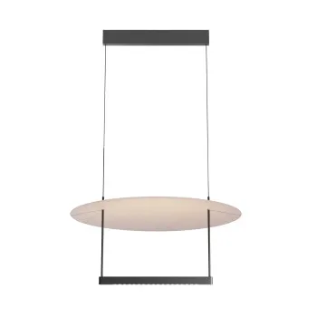 Maytoni Ambience fekete-fehér LED függesztett lámpa (MAY-MOD280PL-L30B3K1) LED 1 izzós IP20