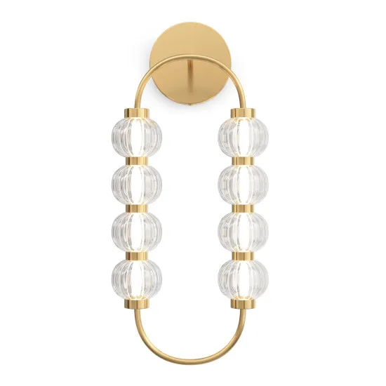 Maytoni Amulet arany-átlátszó LED fali lámpa (MAY-MOD555WL-L11G3K) LED 1 izzós IP20