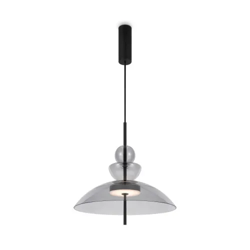 Maytoni Bangkok fekete-szürke LED függesztett lámpa (MAY-MOD185PL-L11B3K3) LED 1 izzós IP20