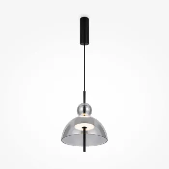 Maytoni Bangkok fekete-szürke LED függesztett lámpa (MAY-MOD185PL-L6B3K4) LED 1 izzós IP20