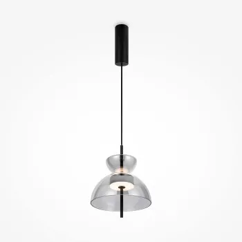 Maytoni Bangkok fekete-szürke LED függesztett lámpa (MAY-MOD185PL-L6B3K5) LED 1 izzós IP20