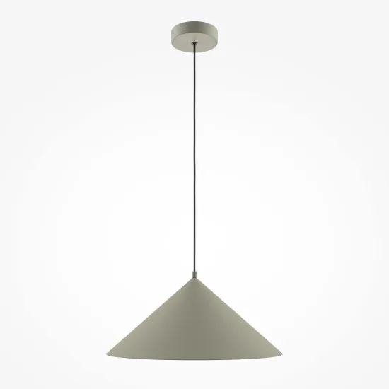 Maytoni Basic colors keki-szürke függesztett lámpa (MAY-MOD167PL-01BG) E27 1 izzós IP20