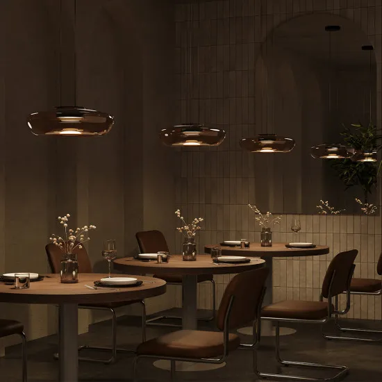 Maytoni Bassa fekete-zöld LED függesztett lámpa (MAY-MOD501PL-L20BK) LED 1 izzós IP20