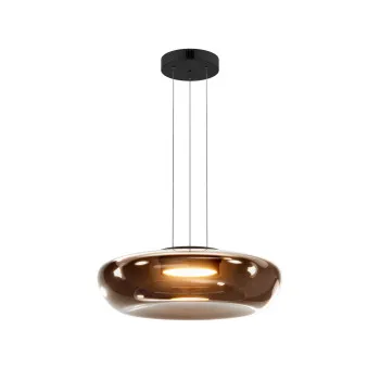 Maytoni Bassa fekete-bronz LED függesztett lámpa (MAY-MOD501PL-L20BK1) LED 1 izzós IP20