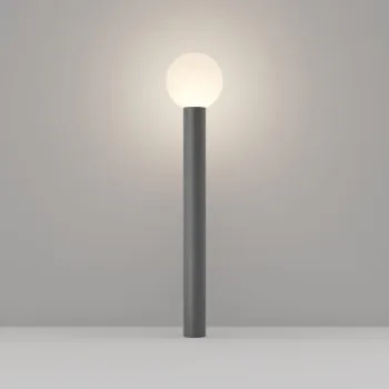 Maytoni Bold szürke-fehér kültéri állólámpa (MAY-O598FL-01GR) E27 1 izzós IP54