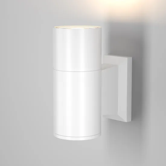 Maytoni Bowery fehér kültéri fali lámpa (MAY-O574WL-01W) GU10 1 izzós IP54